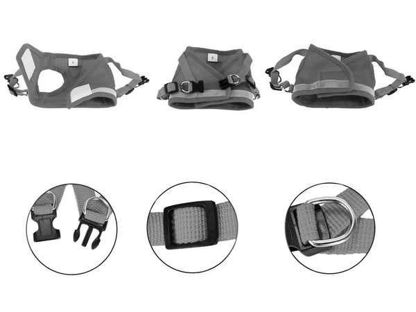 Traksid surveta jalutusrihm koerale kassile küülikule pehme tugev helkur s