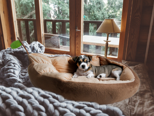 Plüss ágypárna kutya járóka macska puha kanapé ágynemű