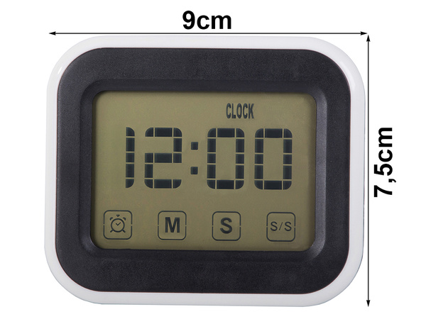 Elektronické hodiny digitálny budík lcd displej budíka stojaci budík