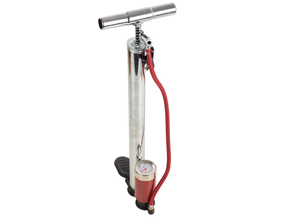 Foot pressure pump car met