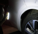 Número de teléfono del aparcamiento temporal imán luminoso