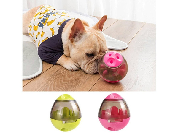 Интерактивная игрушка мяч с лакомством для собак