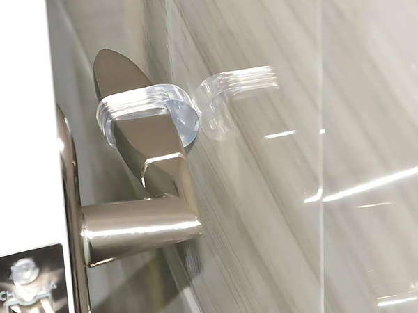 Szilikon ajtókilincs stop falvédő ütköző