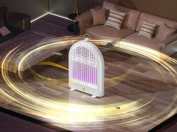 Elektriskā led insekticīds lampa uv odiem mušas kulons 2 usb režīmi