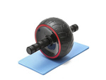 Roată cu role pentru antrenament muscular + covor