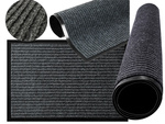 Rubberized doormat for shoes under the front door of the house 60 x 90