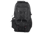 Mochila 35l negro viaje senderismo trekking fuerte en las montañas durable