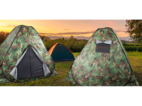 Cort de camping automat autopliabil moro