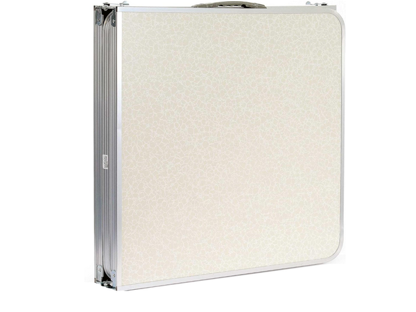 Saliekamais ceļojuma galds kempinga dārza galds liels 180x60 koferis