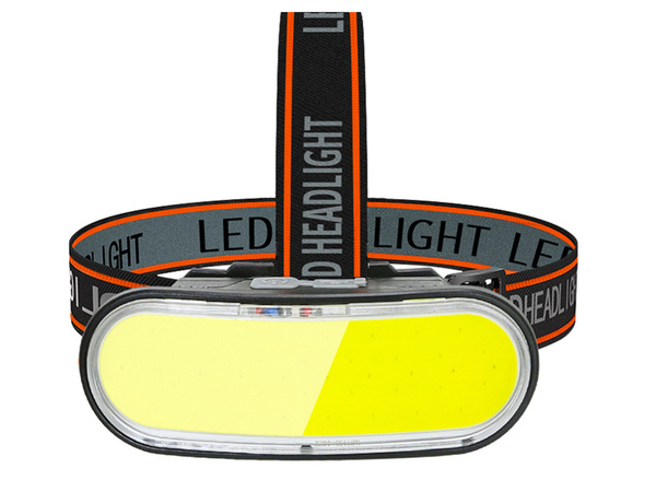 Lampe frontale cob lampe frontale rechargeable usb-c 4 modes