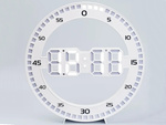 Ébresztőóra led elektronikus hőmérő riasztással háttérvilágítással hőmérővel