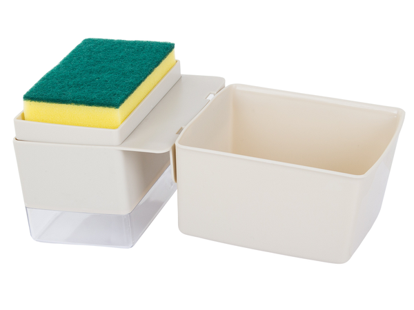 Dávkovač tekutín na riad odkapávač na hubky