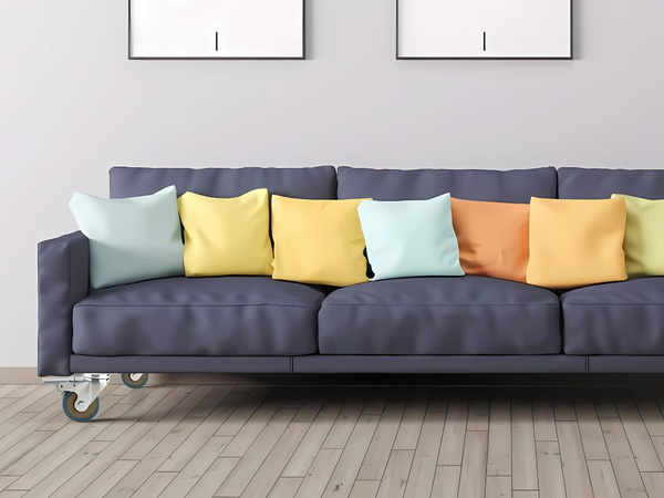 Möbelstromrad 4 inch romanic brake metallstromrad 100mm