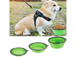 Silicone folding bowl for dog travel 0.4 l