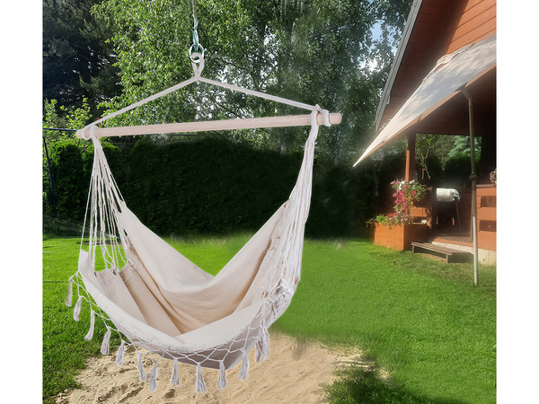 Hamac brésilien jardin chaise suspendue balançoire boho balcon