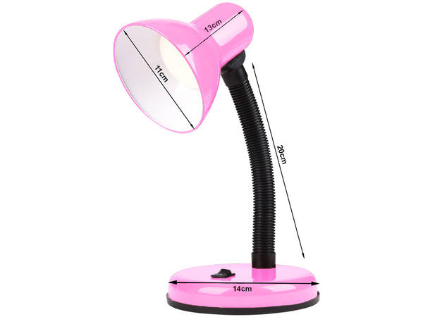 Verstellbare schulschreibtischlampe nachttisch