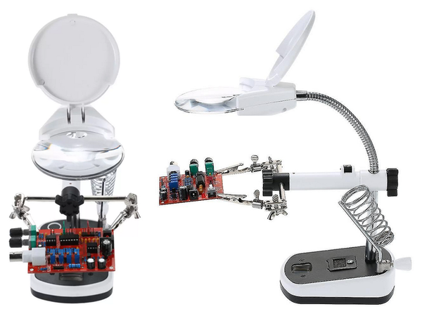 Tretji ročni lutter 10x 3,5x 5 led za spajkanje