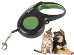 Lanyard automatic with locker block for dogs long strip 5m 15kg