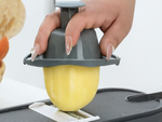 Multifunctional vegetable and fruit grater shredder slicer chopper
