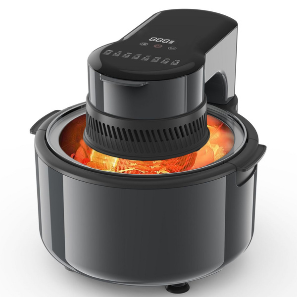 Be aliejų fritūrinė oro fritūrinė didelė kepimui 1200 w 5 l