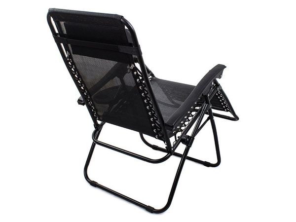 Garden lounger beach chair folding gravity zero
