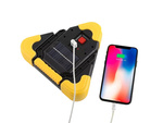 Figyelmeztető háromszög led zseblámpa power bank