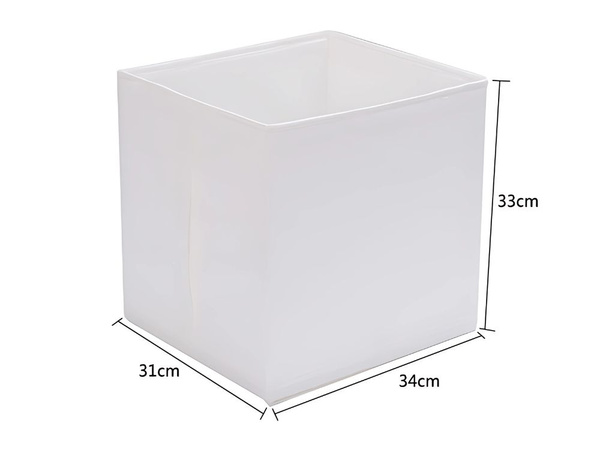 Organizér box na oděvy prádla šatní skříň kontejner velký