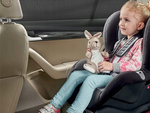 Heckscheibe moskitonetz für auto schwarz 2pcs
