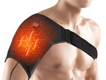 Shoulder brace with heating 3 heating modes usb
