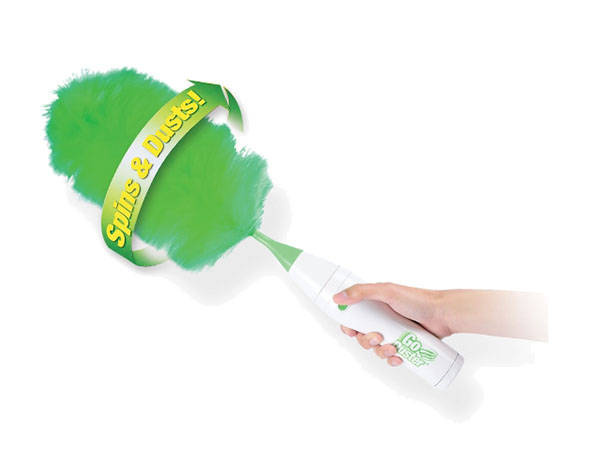 Electric dusting brush rotary sweeper