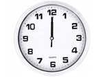 Horloge murale grande horloge silencieuse non tactile 20 cm trotteuse circulaire
