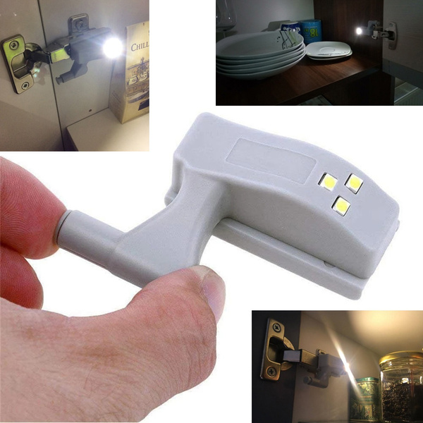 Cabinet cabinet hinge door light 3led battery