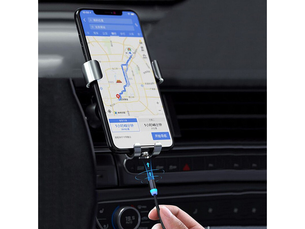 Magnetický nabíjací kábel 3w1 micro typ-c usb lightning 1m