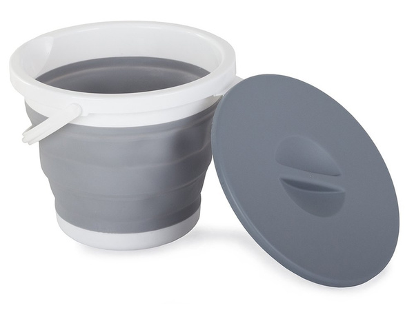 Silicon găleată capac pliabil 5l