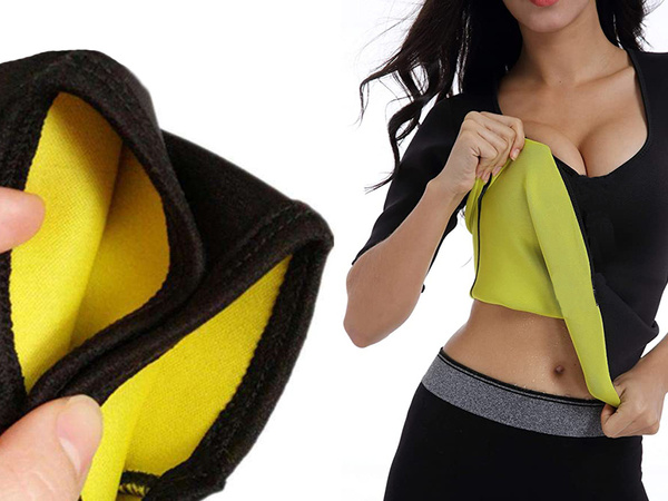 Dámske fitness neoprénové tričko s dlhým rukávom
