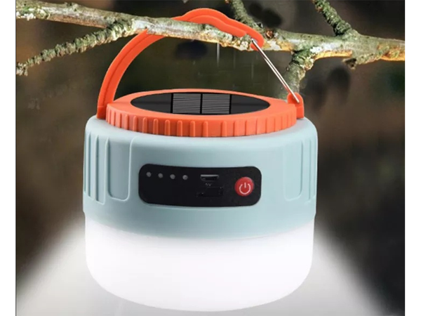 Päikeseenergia matkalamp usb led