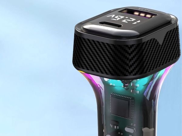 Gyors autós töltő usb-c 30w és usb-a 15w szivargyújtó aljzathoz