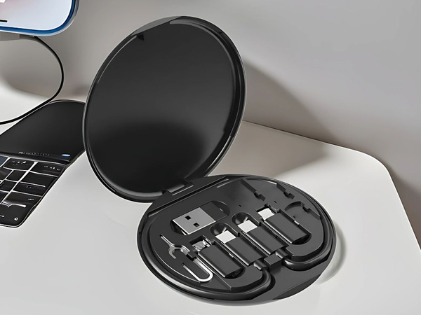 Kit adaptateur 5-en-1 usb-c micro usb type a phone in case