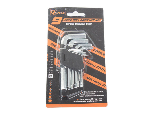 Imbus keys 1,5-10 9 darabos kulcskészlet