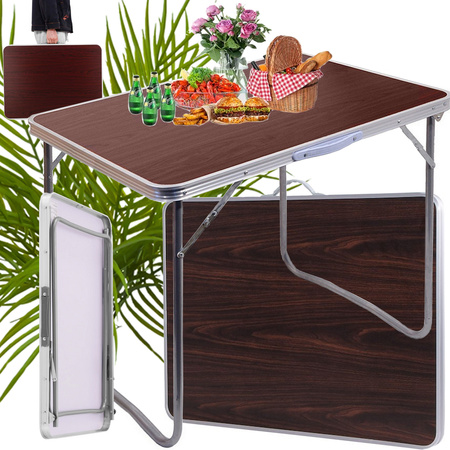 Mesa de viaje plegable camping jardín para balcón viaje de picnic