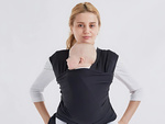 Baby sling baby carrier breathable fabric knotted
