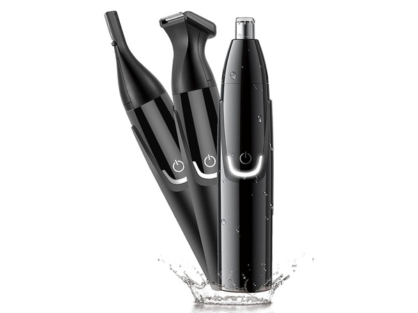 Recortador de orejas nariz depiladora afeitadora barba peinado cejas 3en1 aku