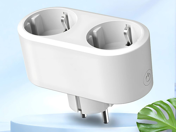 Chytrá dvojitá zásuvka wifi chytrý časovač 16a aplikace