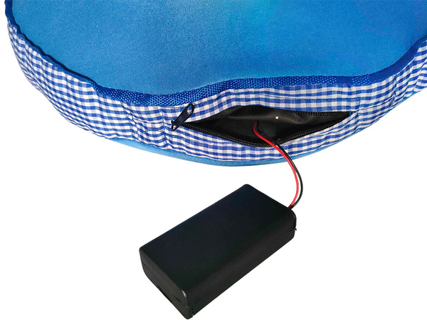 Potovalna blazina za vrat masažna blazina za roženice mehka