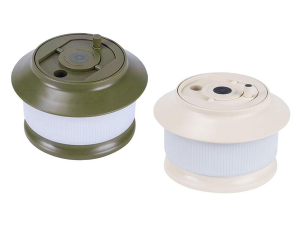 Camping light rechargeable led garland on roll 20m warm