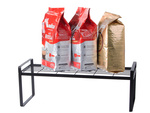 Single tier metal shelf kitchen organiser loft rack for kitchen worktop