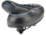 Selle de bicyclette confortable mousse souple ressorts