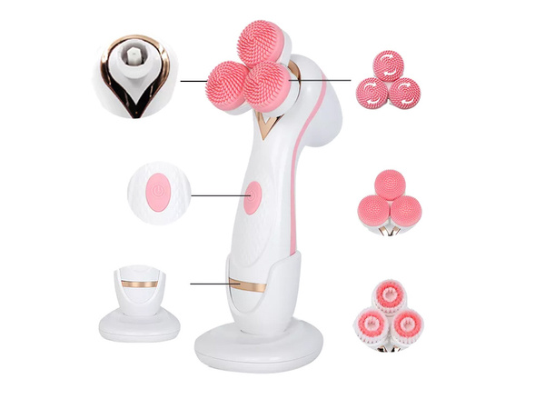 3-in-1 electric backwashing brush