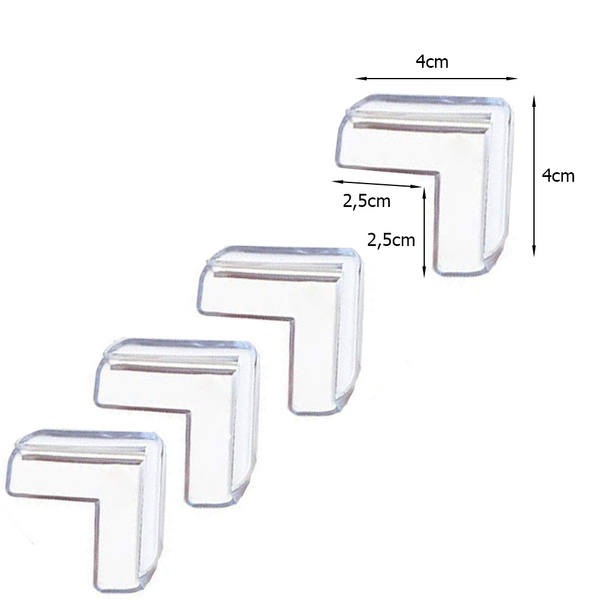 Silikoonist nurgakaitse 4 tk.