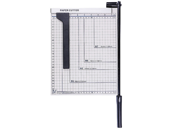 Paper-cutting guillotine metal measure b7-a4